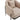Finesse Decor Versa Transitional Elegance Accent Chair - Beige, Black and Gold