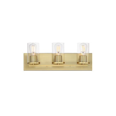 Maxim Lighting Lateral 3-Light Bath Vanity Satin Brass