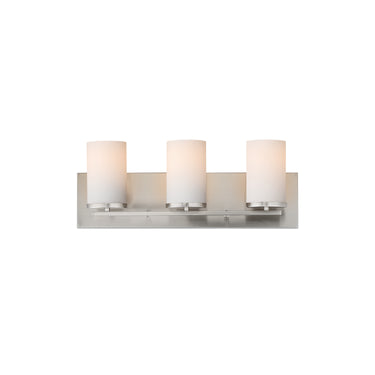 Maxim Lighting Lateral 3-Light Bath Vanity Satin Nickel
