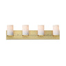 Maxim Lighting Lateral 4-Light Bath Vanity Satin Brass