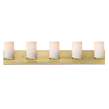 Maxim Lighting Lateral 5-Light Bath Vanity Satin Brass