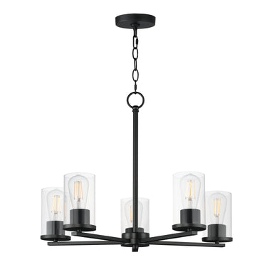 Maxim Lighting Lateral 5-Light Chandelier Black
