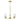 Maxim Lighting Lateral 3-Light Chandelier Satin Brass