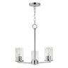 Maxim Lighting Lateral 3-Light Chandelier Satin Nickel