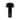 Finesse Decor Silhouette Rechargeable Lamp - Black
