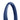 Finesse Decor Mandolin Small Floor Vase Sculpture Glossy Blue