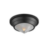 Maxim Lighting Hargreaves Flush Mount Black