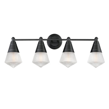 Maxim Lighting Hargreaves 4-Light Bath Vanity Black