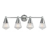 Maxim Lighting Hargreaves 4-Light Bath Vanity Polished Chrome