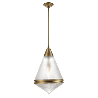 Maxim Lighting Hargreaves Pendant Natural Aged Brass