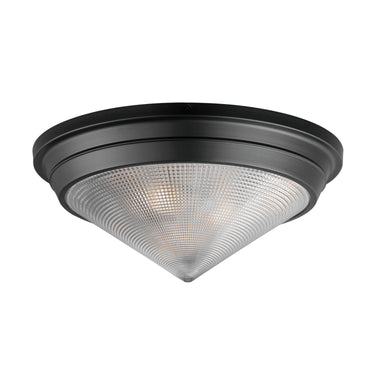 Maxim Lighting Hargreaves 3-Light Flush Mount Black