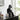 Finesse Decor Cool Dude with Hoodie Sculpture Black & Chrome