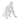 Finesse Decor Pixel Running Man Matte White