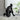 Finesse Decor Pixel Running Man Matte Black
