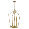 Maxim Lighting Arden 6-Light Pendant Natural Aged Brass