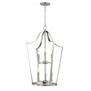 Maxim Lighting Arden 6-Light Pendant Satin Nickel