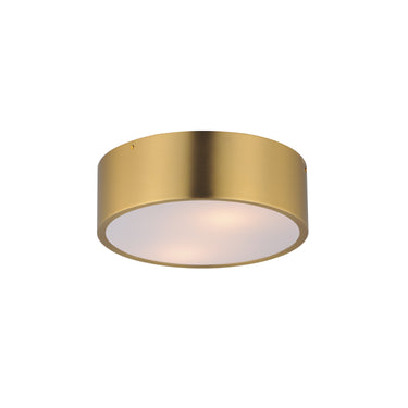 Maxim Lighting Tommy 12" 2-Light Surface Mount Satin Brass
