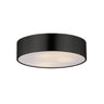 Maxim Lighting Tommy 16" 3-Light Surface Mount Black