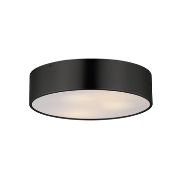 Maxim Lighting Tommy 16" 3-Light Surface Mount Black