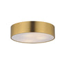 Maxim Lighting Tommy 16" 3-Light Surface Mount Satin Brass