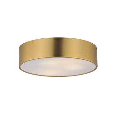 Maxim Lighting Tommy 16" 3-Light Surface Mount Satin Brass