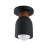 Maxim Lighting Pompeii Flush Mount Lava/Black