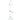 Finesse Decor Amsterdam LED Dimmable 63" Floor Lamp Silver