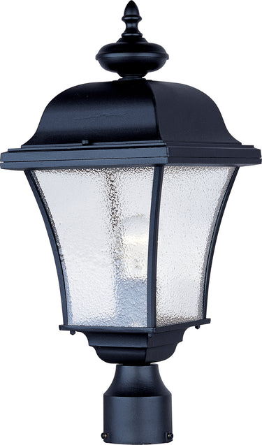 Maxim Lighting Senator Outdoor Pole/Post Lantern Black