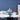 Finesse Decor Clear Gray & Blue Sculpture