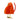 Finesse Decor Bird Sculpture Large Orange