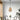Finesse Decor Iron and Ropes 1 Light 12" Diam Pendant Black and Beige
