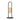 Finesse Decor Table Lamp Satin Black & Wood