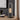 Finesse Decor Table Lamp Satin Black & Wood