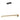 Finesse Decor Chandelier Linear Satin Black & Wood