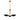 Maxim Lighting Maris 3-Light Pendant Black/Natural Aged Brass