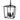 Cage 8.5" 3-Light Pendant - Matte Black by Elk 1084-MB-NG