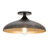 Maxim Lighting Fleur Flush Mount Black/Gold