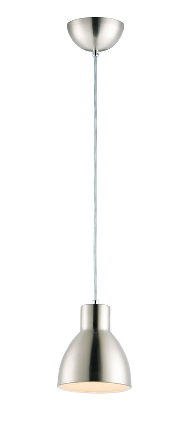 Maxim Lighting Cora 7" Mini Pendant Satin Nickel
