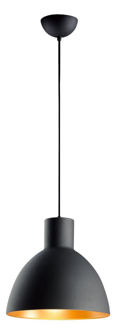 Maxim Lighting Cora 13.75" Pendant Black/Gold