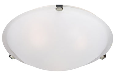 Maxim Lighting Malaga 4-Light Flush Mount Satin Nickel