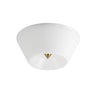 Maxim Lighting Tack LED Flush Mount Natural Aged Brass