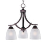 Maxim Lighting Axis 3-Light Chandelier Oil Rubbed Bronze