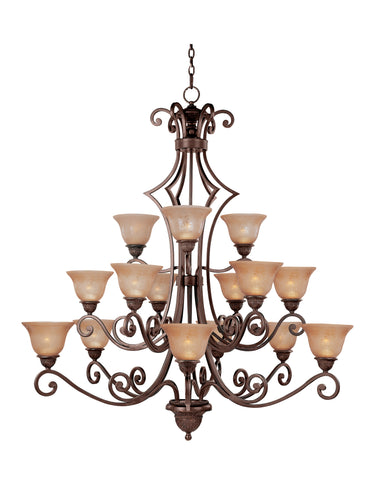 Maxim Lighting Symphony 15-Light Chandelier Oil Rubbed Bronze