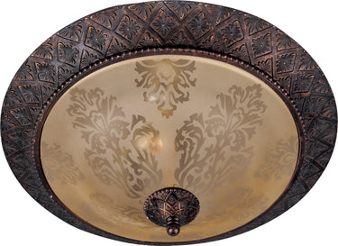 Maxim Lighting Symphony 2-Light Flush Mount Oil Rubbed Bronze