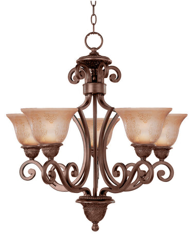 Maxim Lighting Symphony 5-Light Chandelier Oil Rubbed Bronze