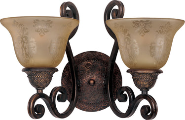 Maxim Lighting Symphony 2-Light Wall Sconce Oil Rubbed Bronze