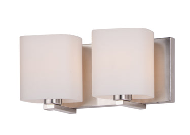 Maxim Lighting Wrap 2-Light Bath Vanity Satin Nickel