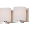 Maxim Lighting Wrap 4-Light Bath Vanity Satin Nickel