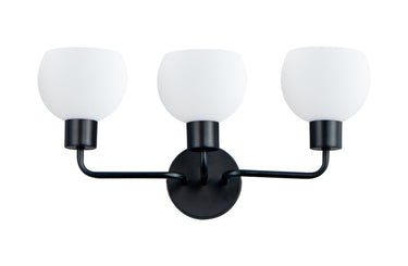 Maxim Lighting Coraline 3-Light Bath Vanity Black