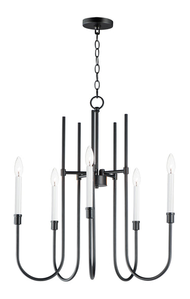 Maxim Lighting Tux 5-Light Chandelier Black